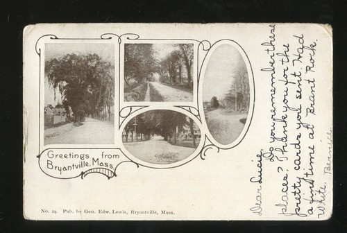 Bryantville greetings rare - ma,